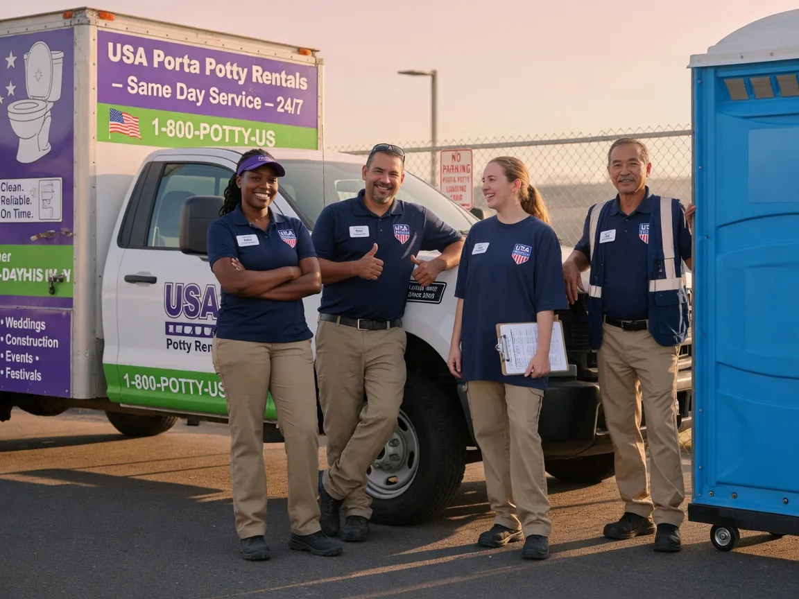 Porta Potty Rental company in Queen Anne, MD